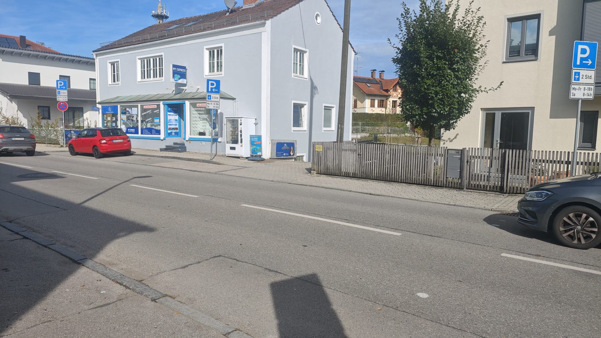 Werkstattzufahrt Bahnhofstraße 16, Markt Schwaben